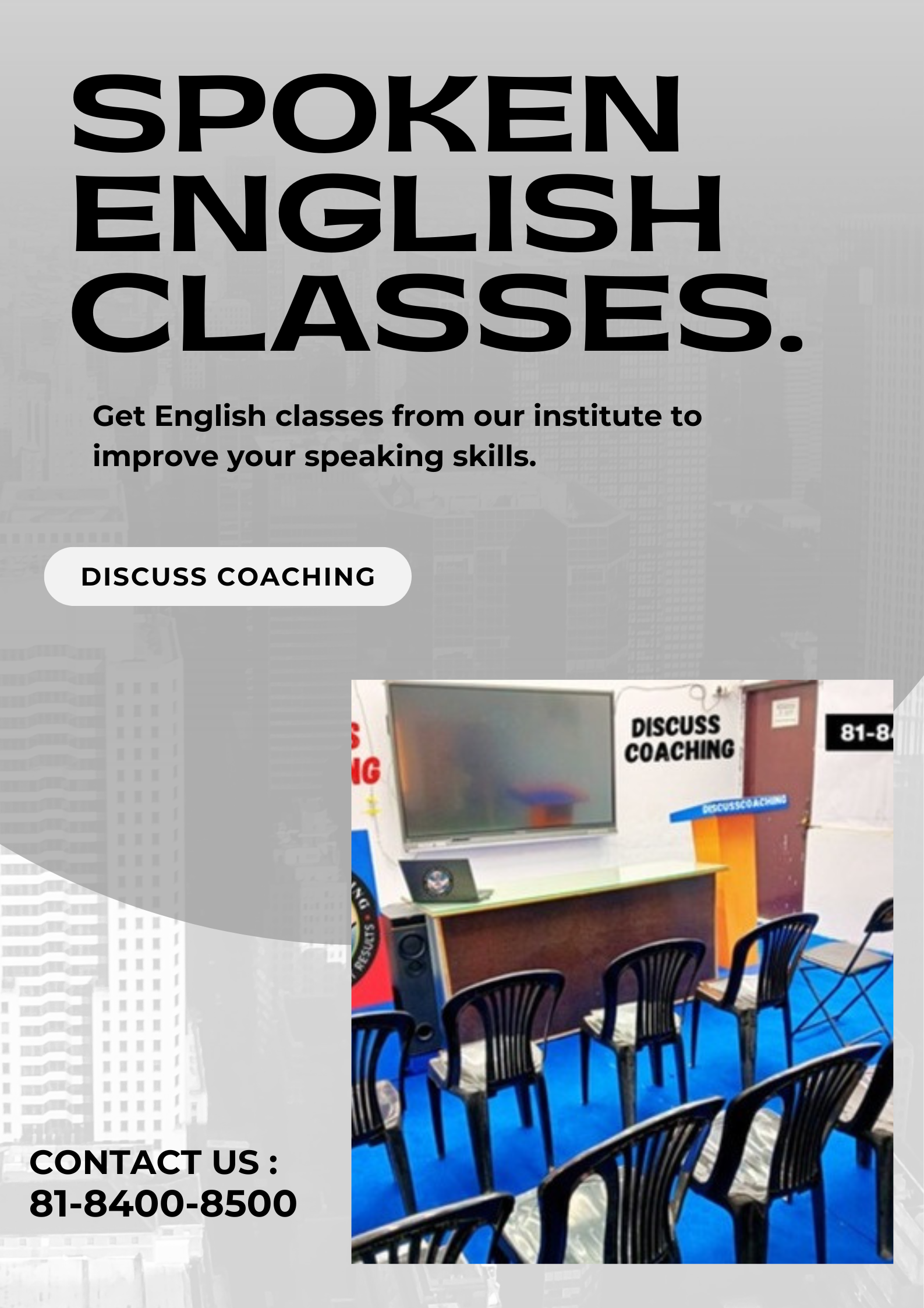 Best English Speaking Institute In Gurgaon | 8184008500 |Discuss Coaching